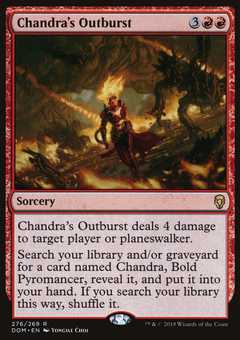 Chandra's Outburst